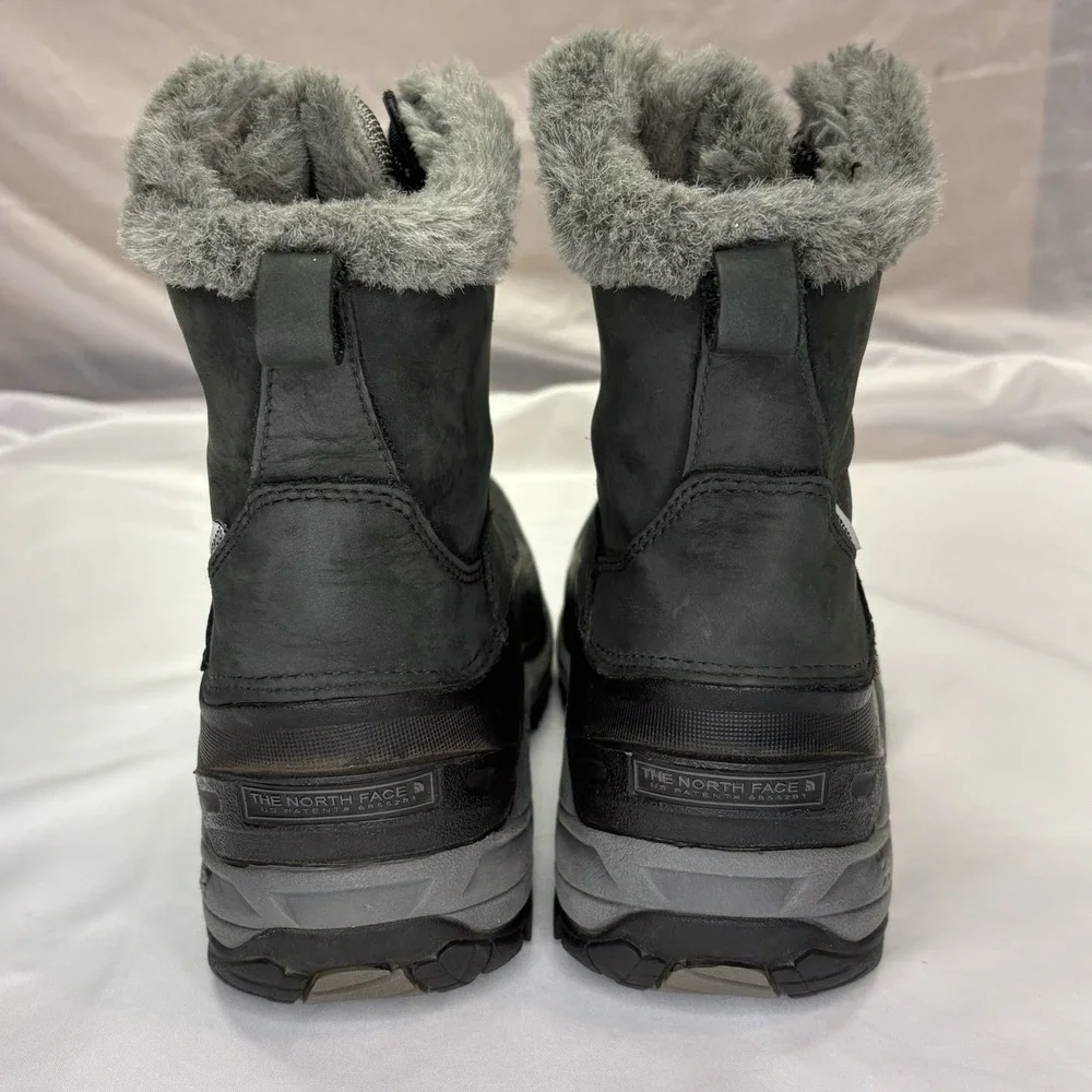 The North Face Chilkat Waterproof Duck Boots Women's 8.5‎ LaceUp Snow PrimaLoft